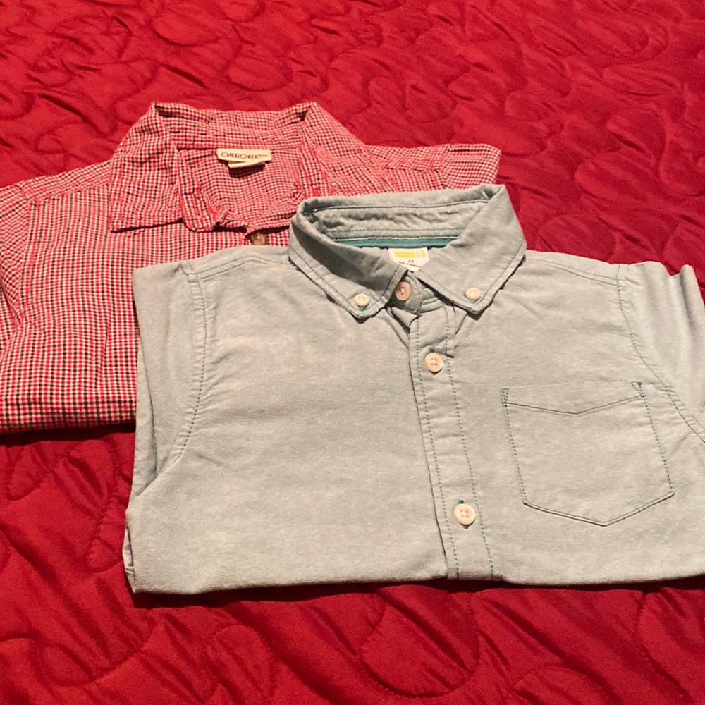 Crazy 8 shirt and Cherokee shirt